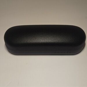 Oakley Black Faux Leather Hard Shell Glasses Case Protective Eyewear Cover